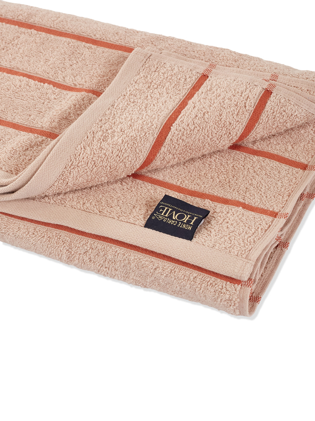Dusty Brown & Light Brown 100% Cotton Solid 480 GSM Bath Towel King & Queen 2 Pc Set Gifting Box Pack