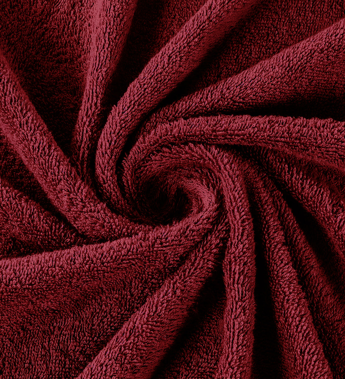 Maroon Pure Cotton Solid 450 GSM Bath Towel 1 Piece (Oasis Collection)
