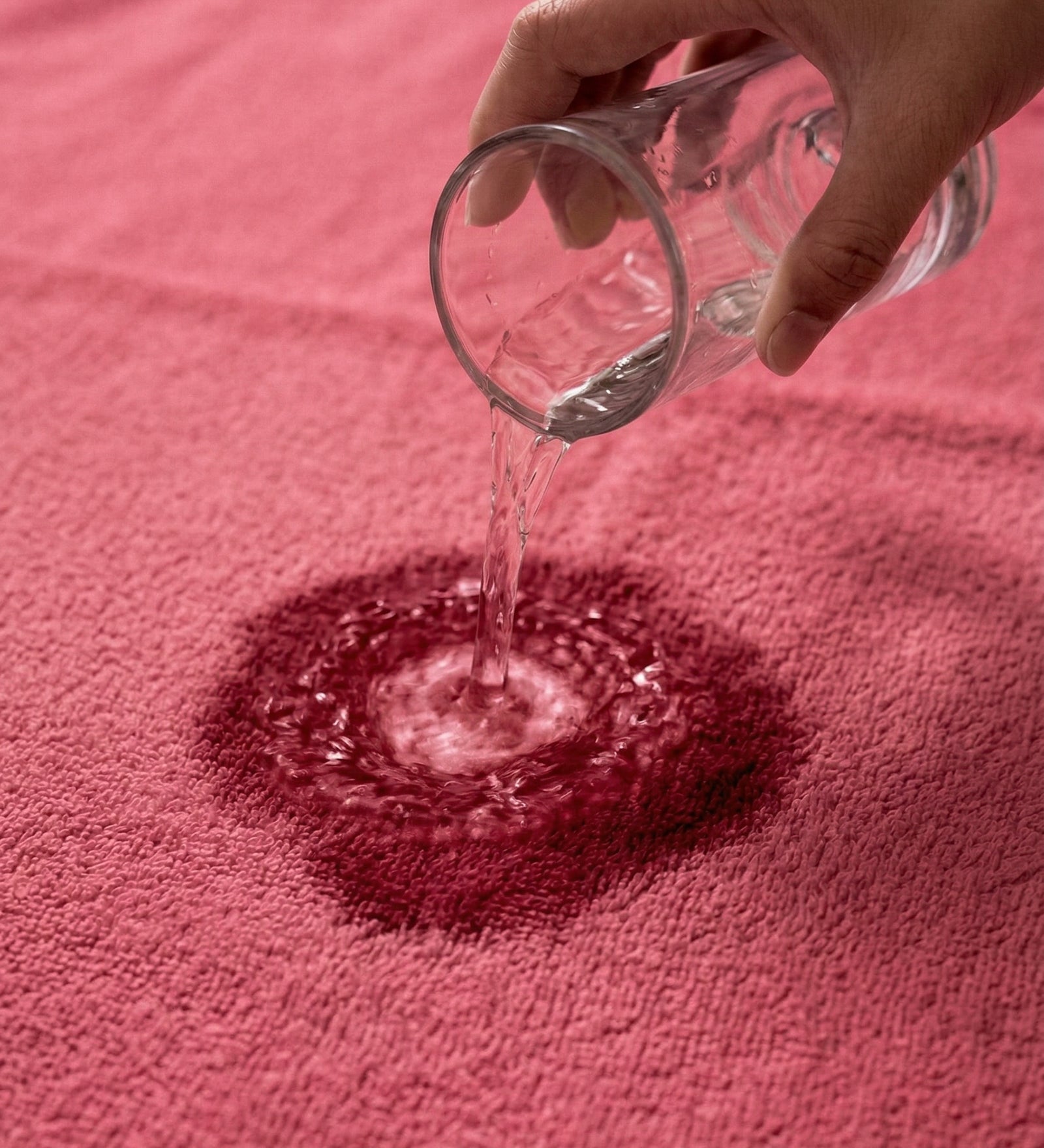 Pink Pure Cotton Solid 450 GSM Bath Towel 1 Piece (Oasis Collection)