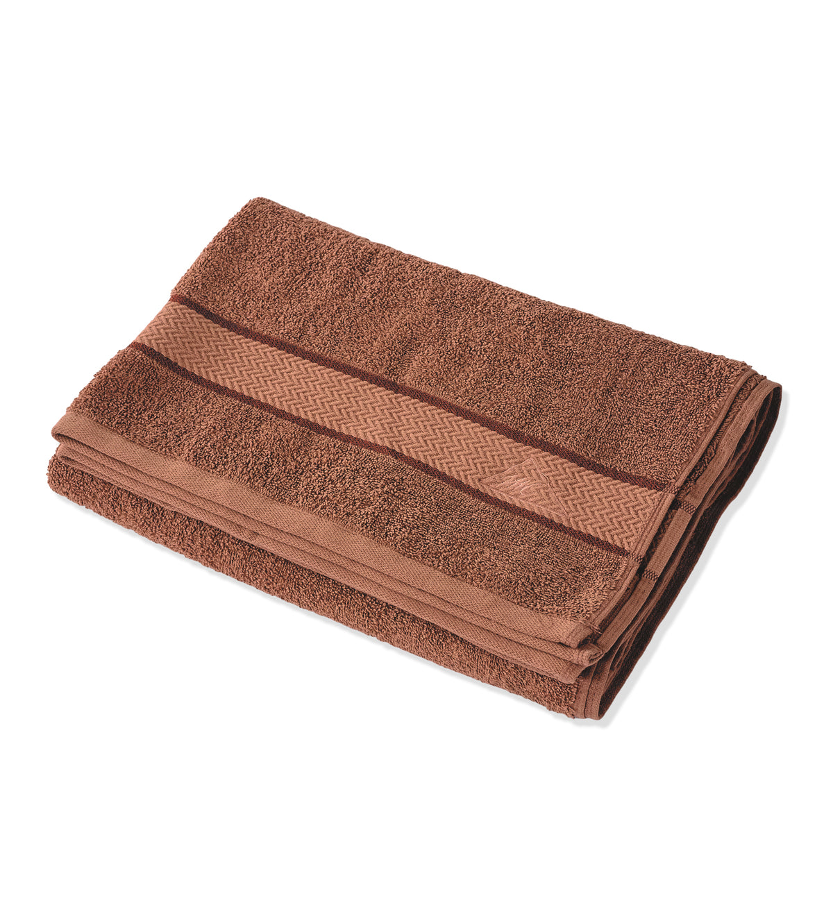 Camel Brown Pure Cotton Solid 450 GSM Bath Towel 1 Piece (Oasis Collection)