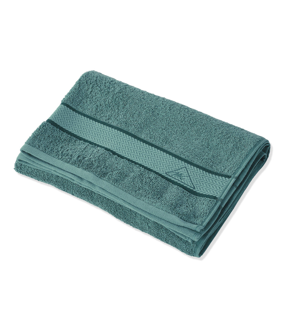 Blue Pure Cotton Solid 450 GSM Bath Towel 1 Piece (Oasis Collection)
