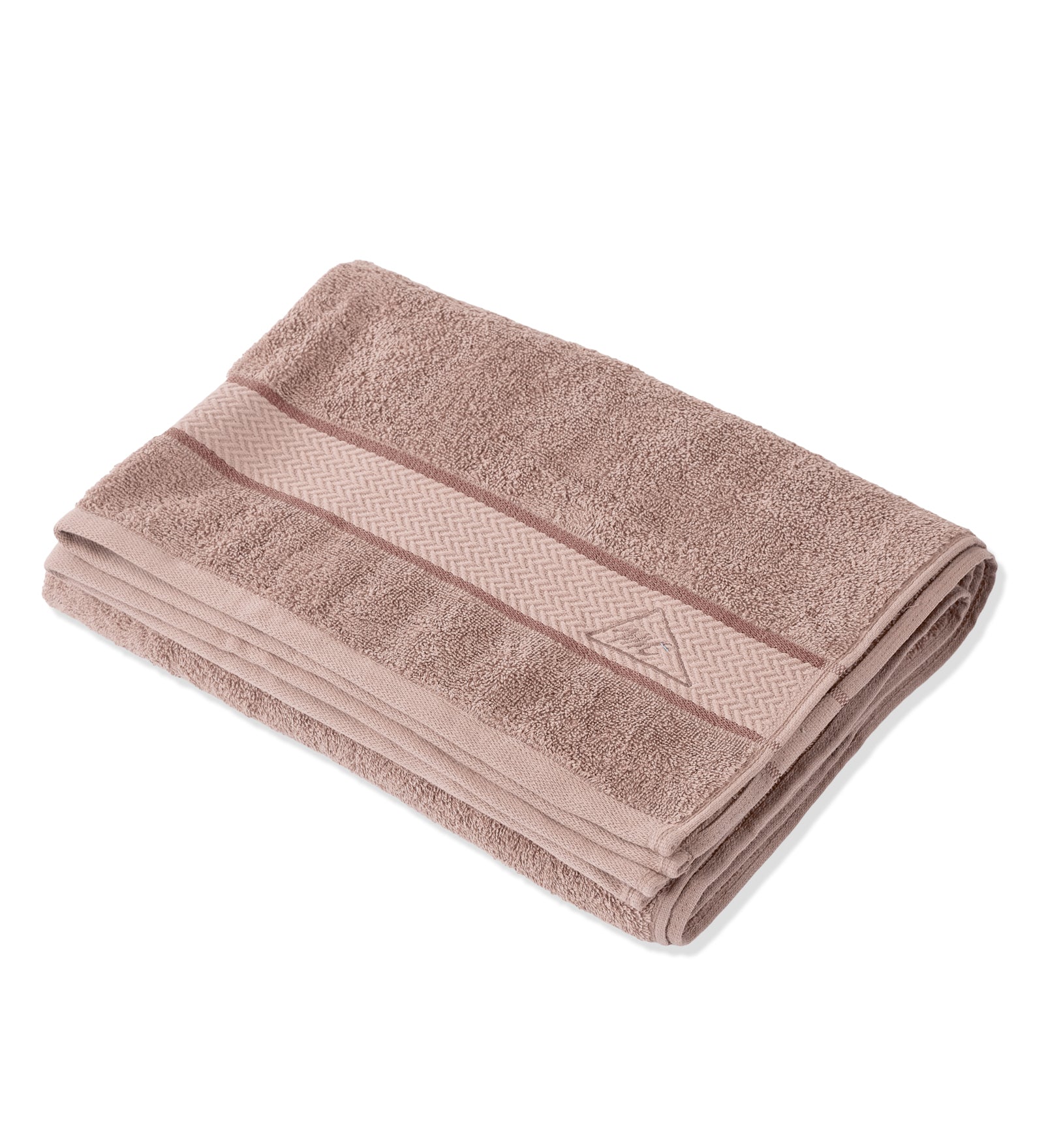 Peach Pure Cotton Solid 450 GSM Bath Towel 1 Piece (Oasis Collection)
