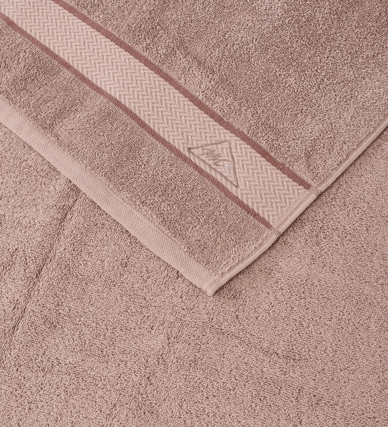 Peach Pure Cotton Solid 450 GSM Bath Towel 1 Piece (Oasis Collection)