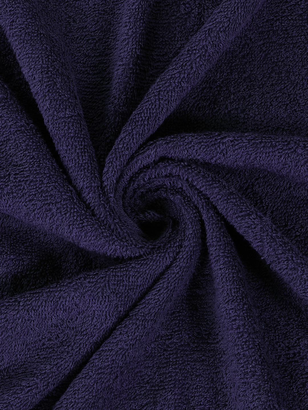 Essential Navy Blue 100% Cotton Solid 340 GSM Bath Towel Soho 1 Pc Pvc Pack