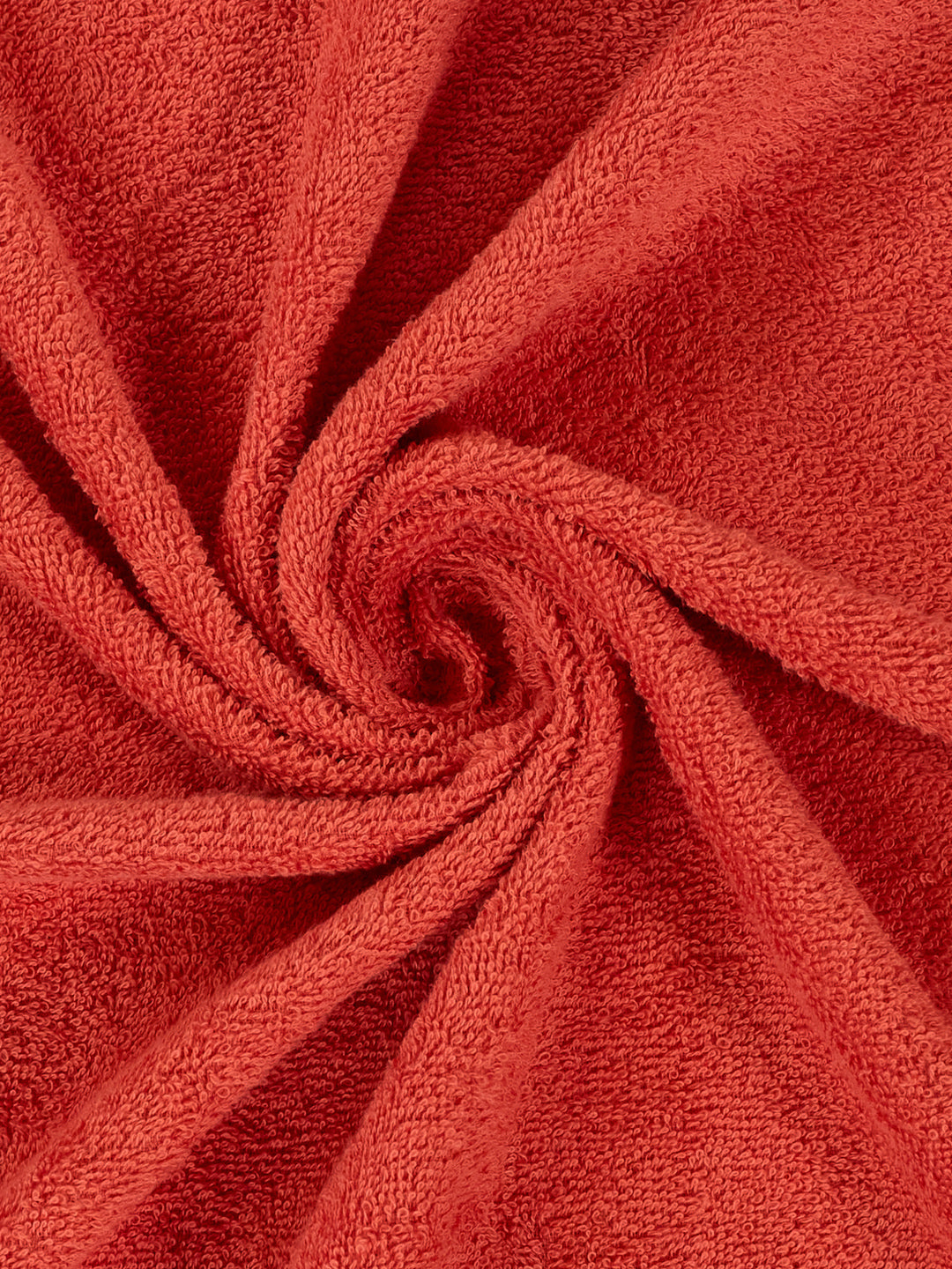 Essential Red 100% Cotton Solid 340 GSM Bath Towel Soho 1 Pc Pvc Pack