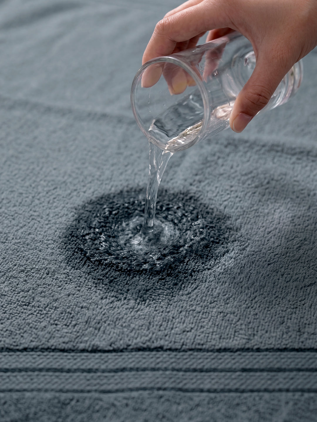 Essential Charcoal 100% Cotton Solid 340 GSM Bath Towel Soho 1 Pc Pvc Pack