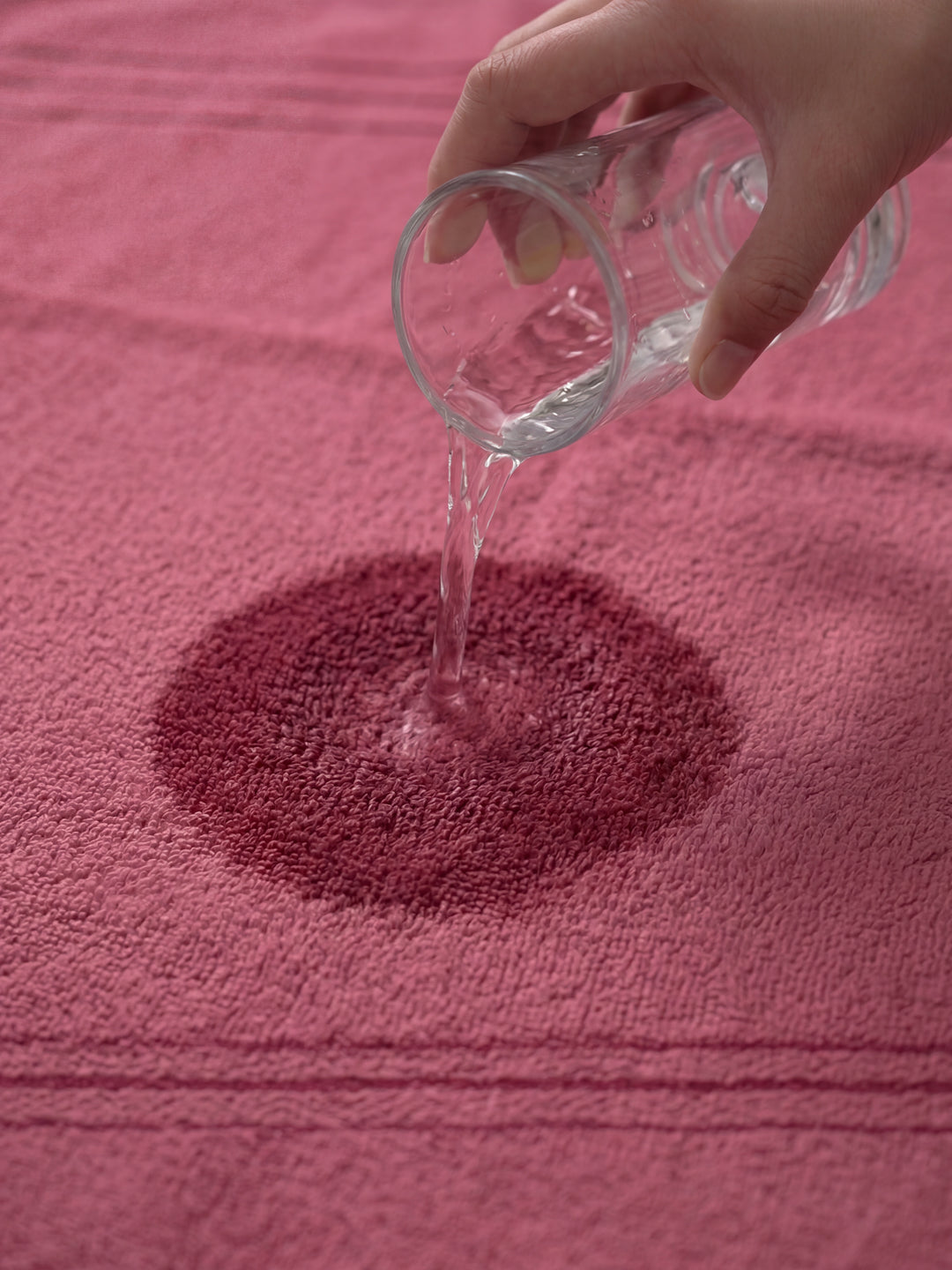Essential Dusty Rose 100% Cotton Solid 340 GSM Bath Towel Soho 1 Pc Pvc Pack