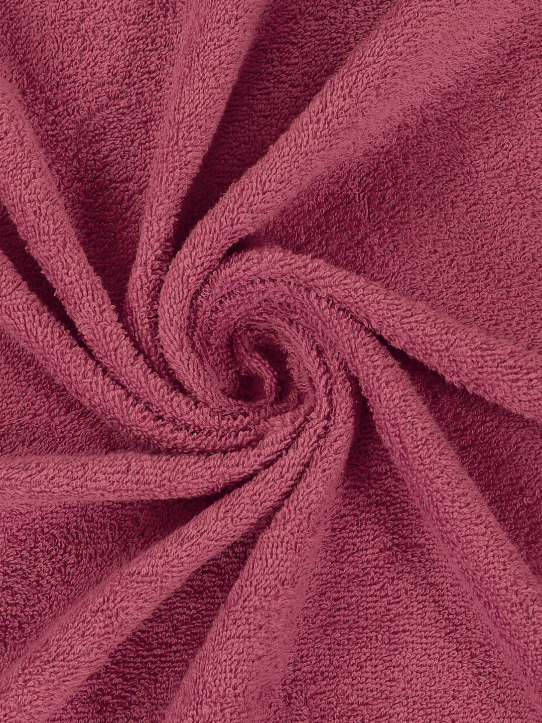 Essential Dusty Rose 100% Cotton Solid 340 GSM Bath Towel Soho 1 Pc Pvc Pack