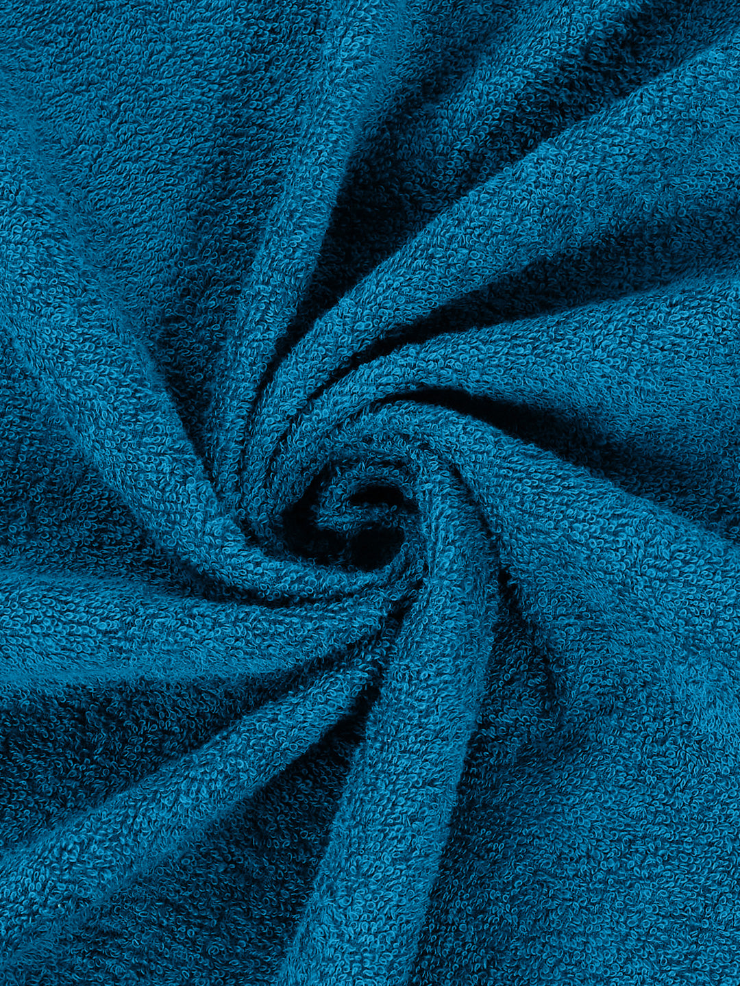Essential Turquoise Blue 100% Cotton Solid 340 GSM Bath Towel Soho 1 Pc Pvc Pack