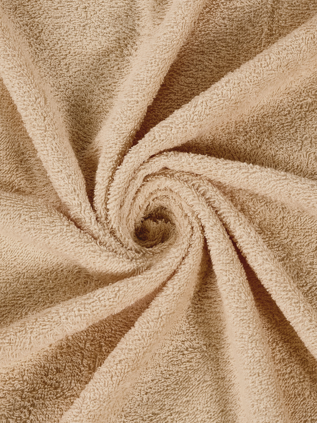 Essential Beige 100% Cotton Solid 340 GSM Bath Towel Soho 1 Pc Pvc Pack
