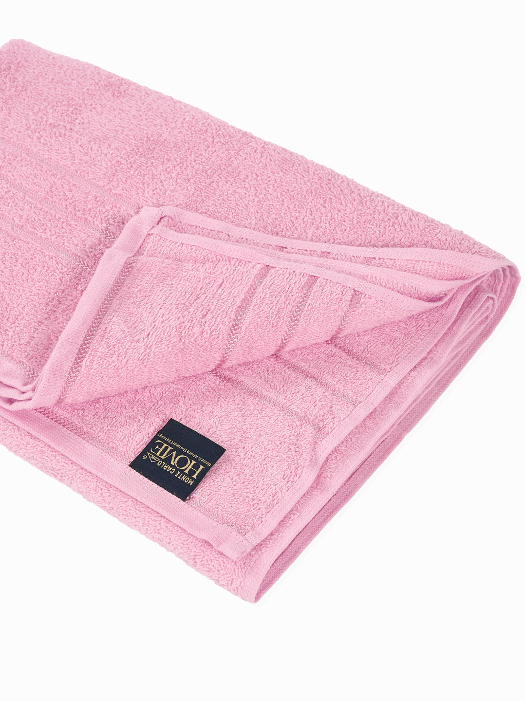 Essential Pink 100% Cotton Solid 340 GSM Bath Towel Soho 1 Pc Pvc Pack