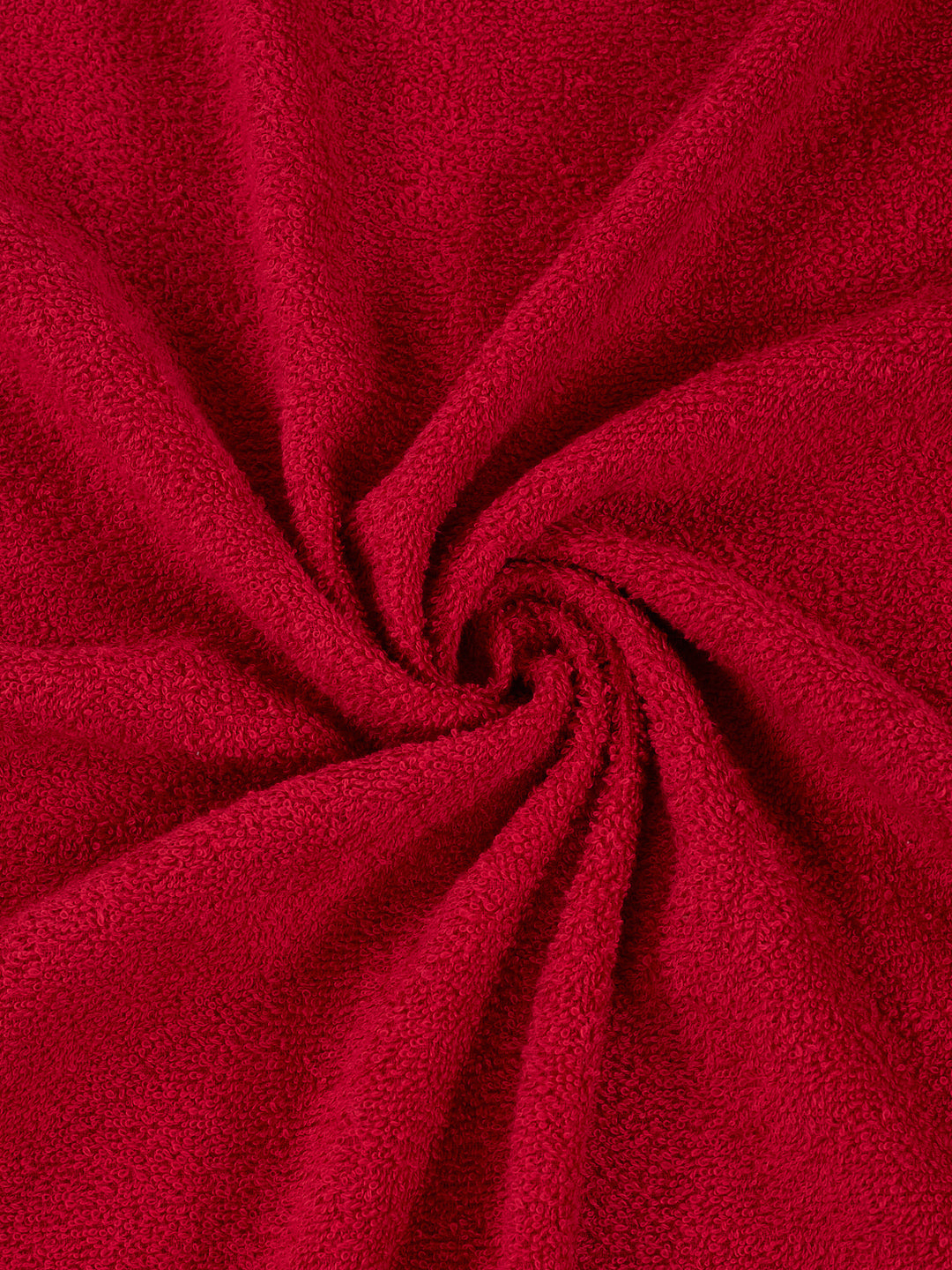 Essential Maroon 100% Cotton Solid 340 GSM Bath Towel Soho Small 1 Pc Pvc Pack