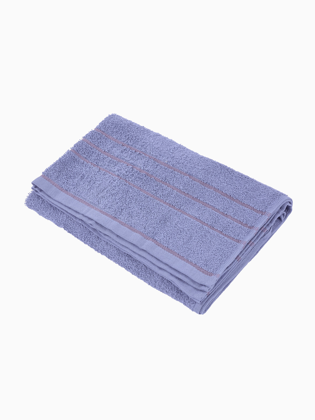 Essential Light Blue 100% Cotton Solid 340 GSM Bath Towel Soho Small 1 Pc Pvc Pack