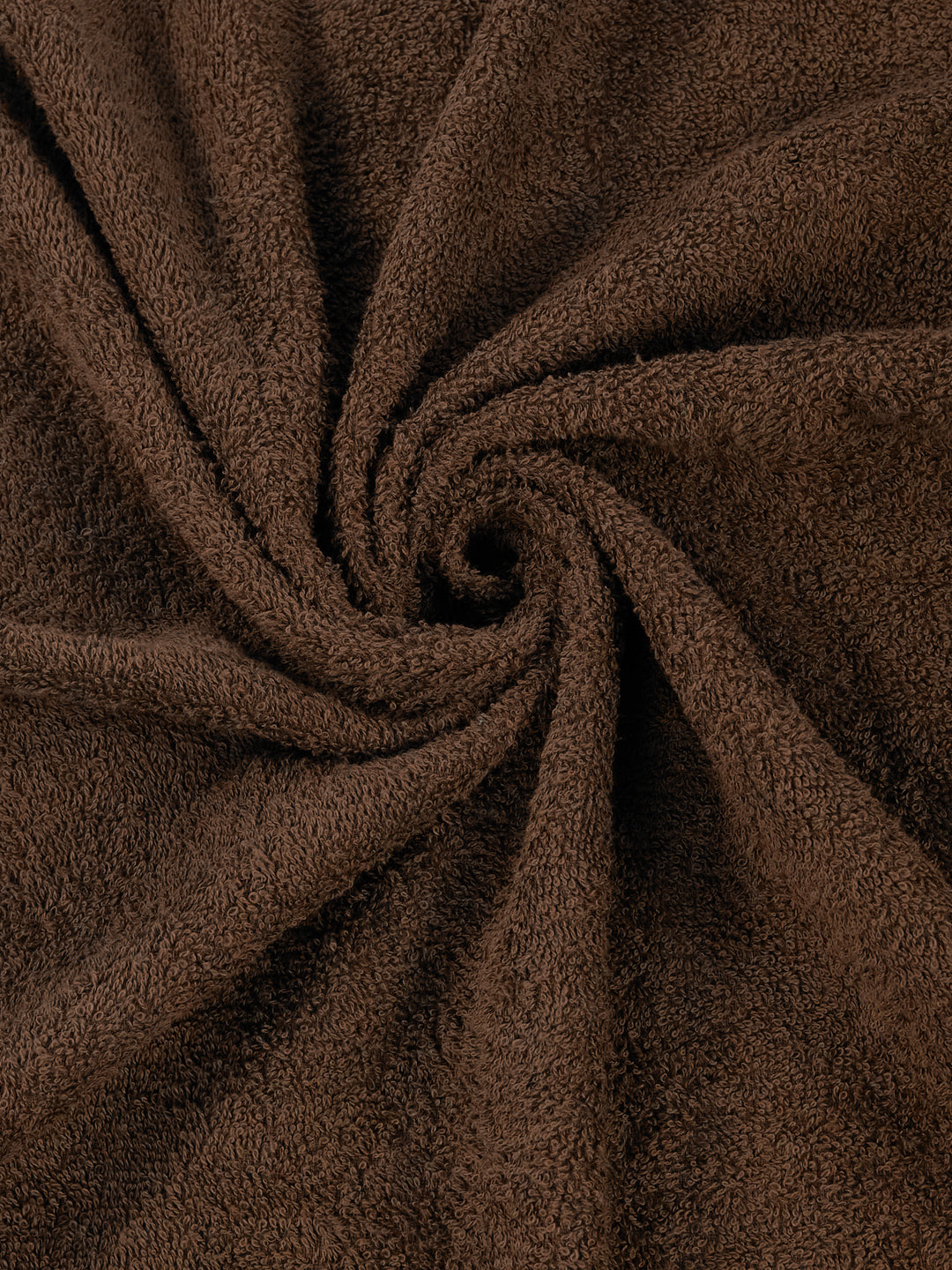 Essential Dark Brown 100% Cotton Solid 340 GSM Bath Towel Soho Small 1 Pc Pvc Pack