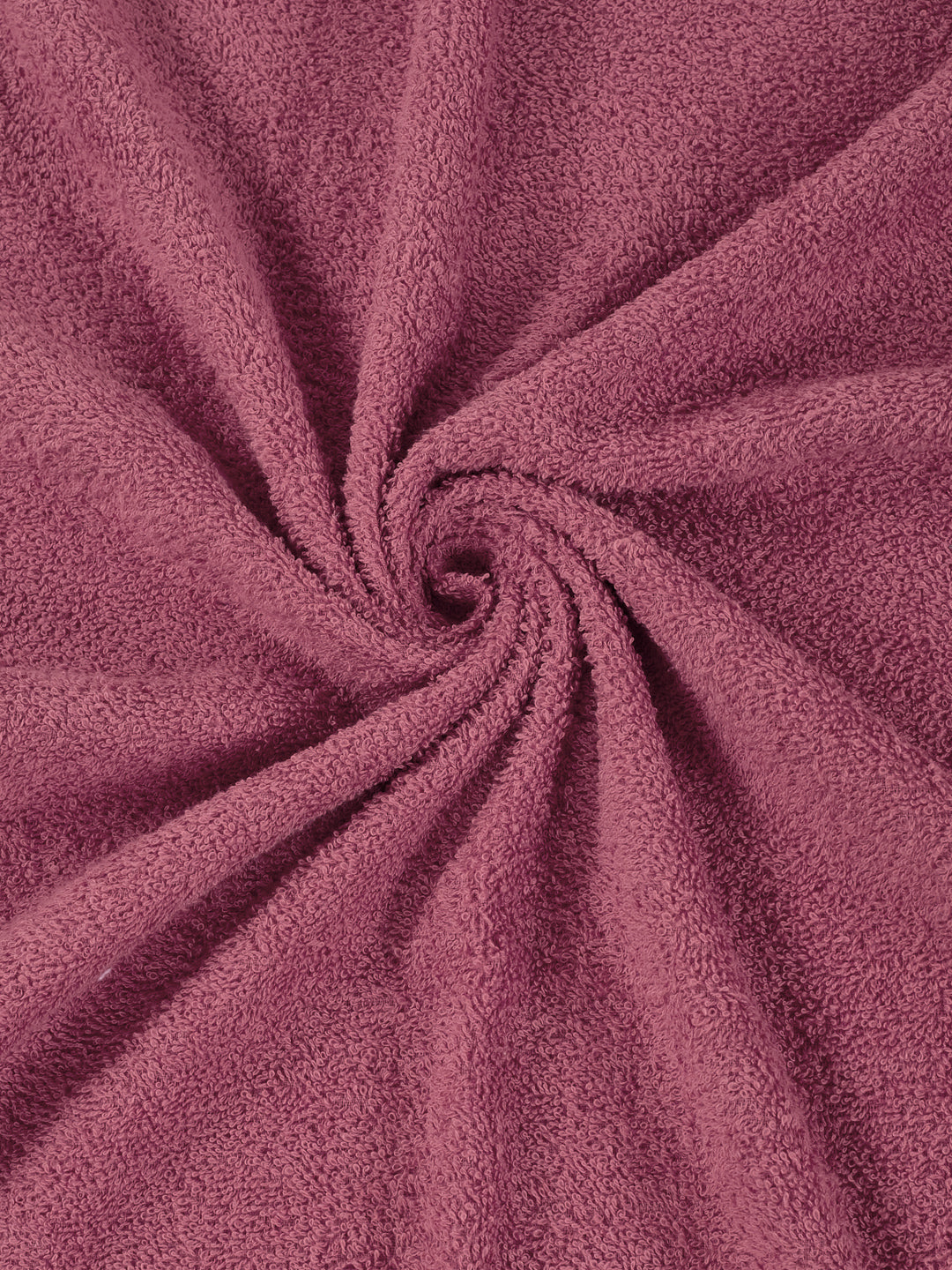 Essential Dusty Rose 100% Cotton Solid 340 GSM Bath Towel Soho Small 1 Pc Pvc Pack