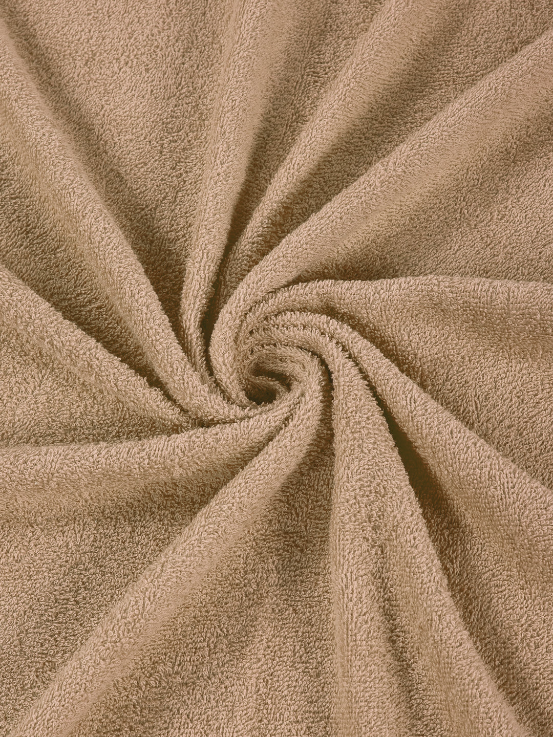 Essential Camel Brown 100% Cotton Solid 340 GSM Bath Towel Soho Small 1 Pc Pvc Pack