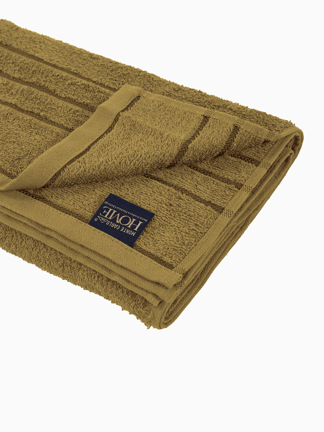 Essential Khaki 100% Cotton Solid 340 GSM Bath Towel Soho Small 1 Pc Pvc Pack