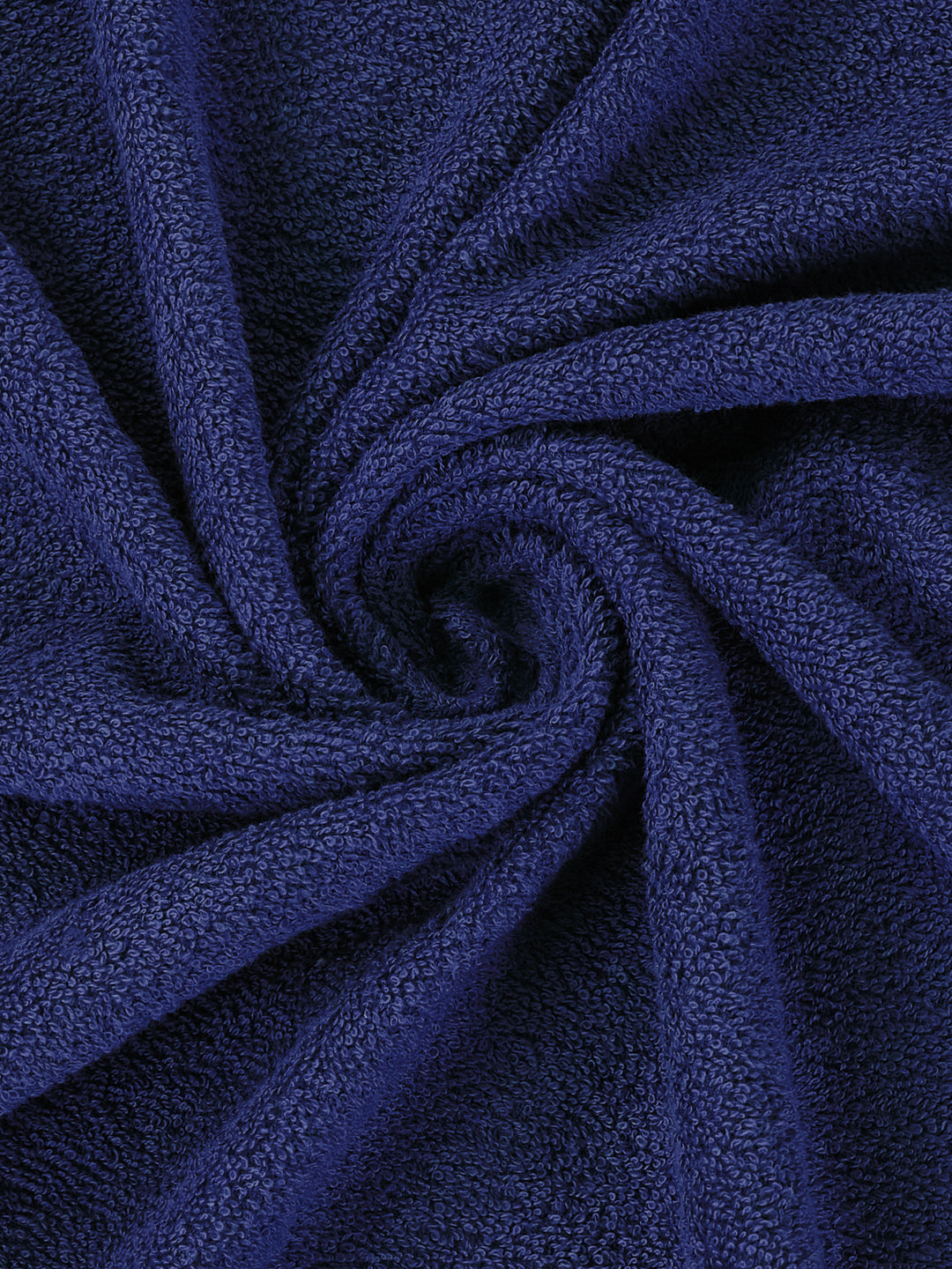 Essential Twilight Blue 100% Cotton Solid 380 GSM Bath Towel Super Charm 1 Pc Pvc Pack