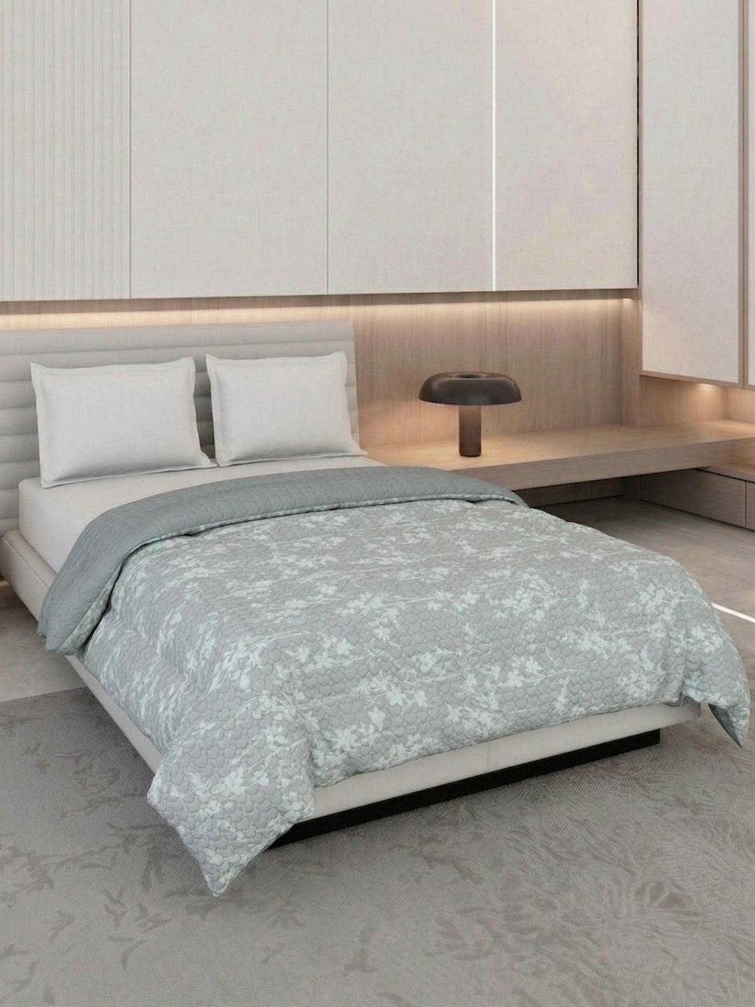 Premium Checked Double Bed 3 Ply 200 GSM Comforter Cozy Flannel Collection Weight 2.8 kg