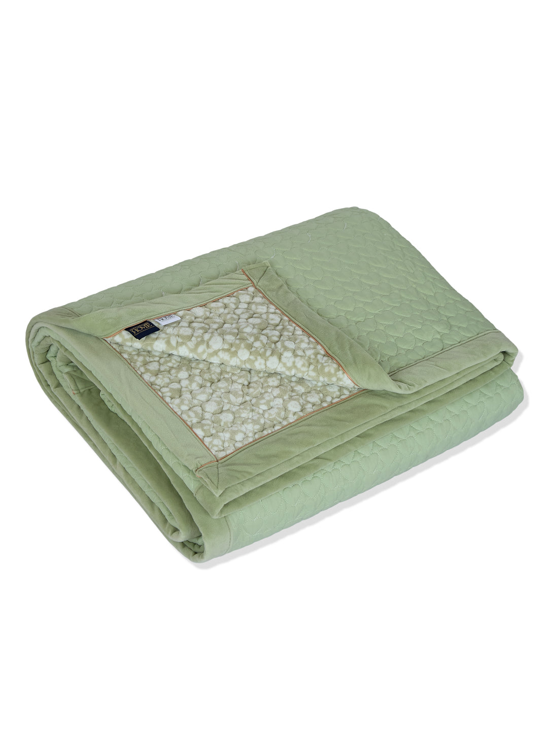 Premium Floral Print Double Bed 3 Ply 200 GSM Comforter Cozy Flannel Collection Weight 2.8 kg