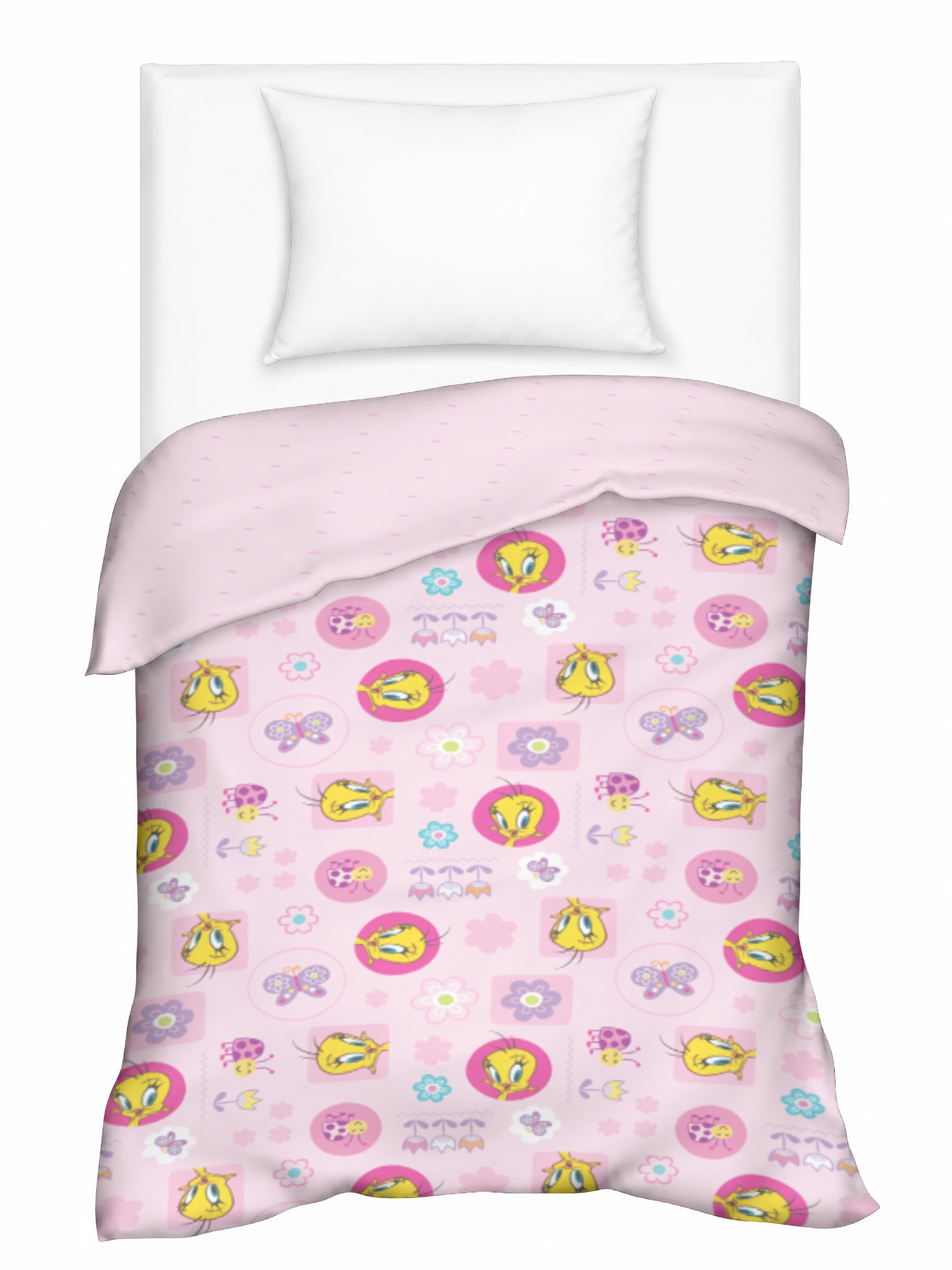 Monte Carlo Plush Cartoon Printed 110 GSM Single Bed Comforter