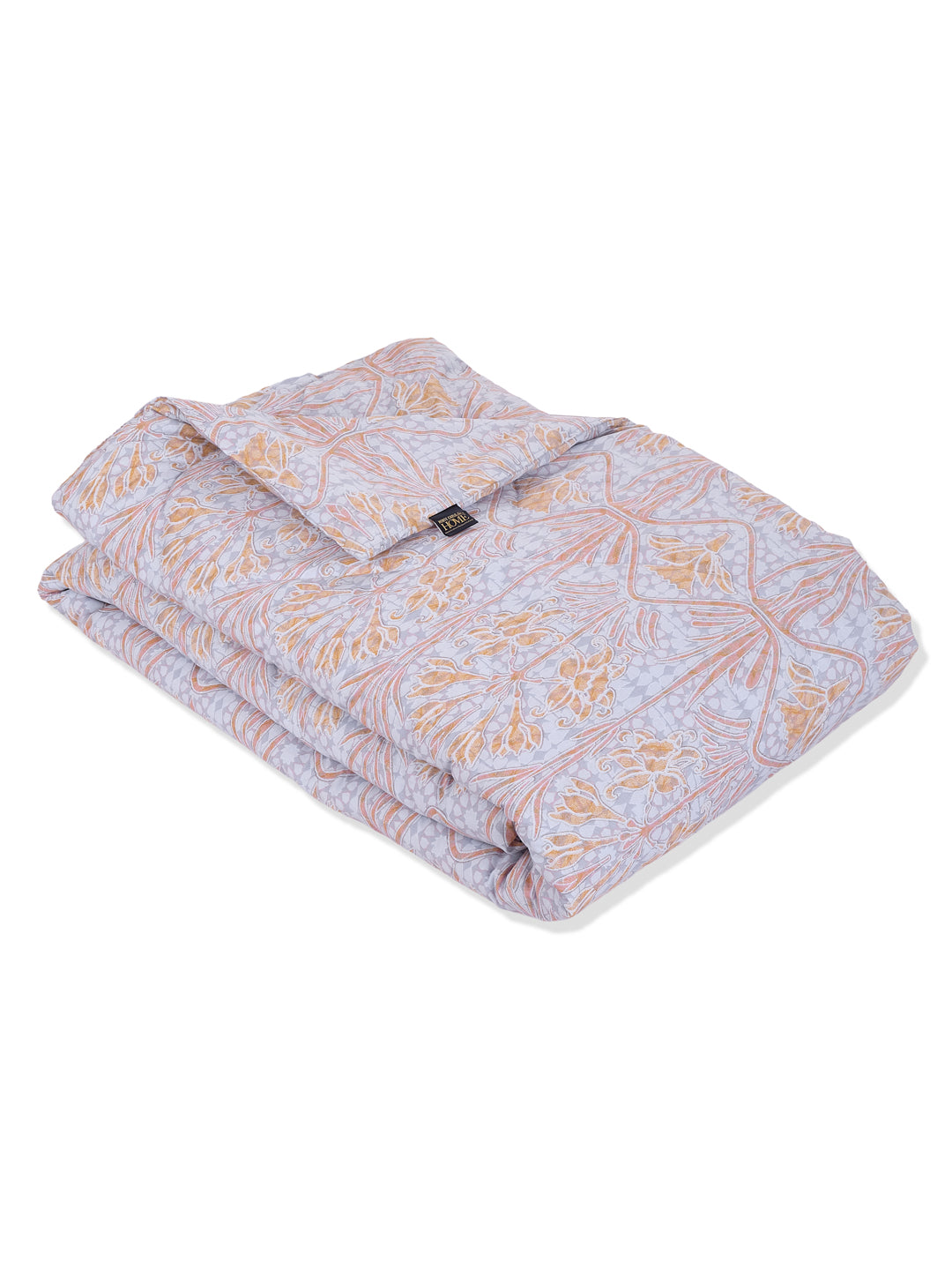 Vertical Floral Print King Size 3 Ply 150 GSM Comforter Prestige Collection Weight 2.5 kg