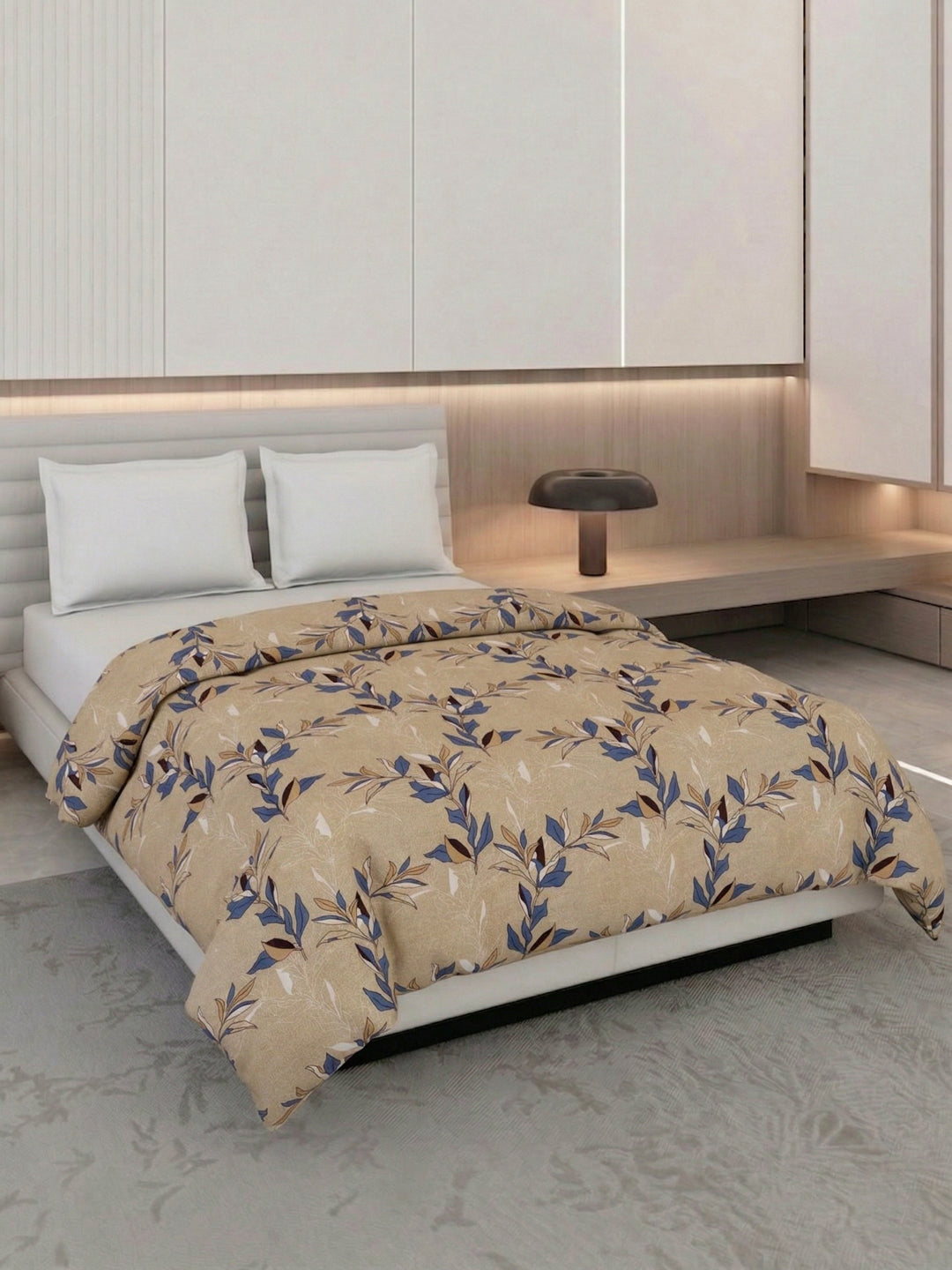 Floral Print Double Bed 3 Ply 105 GSM Comforter Timeless Collection Weight 1.6 kg