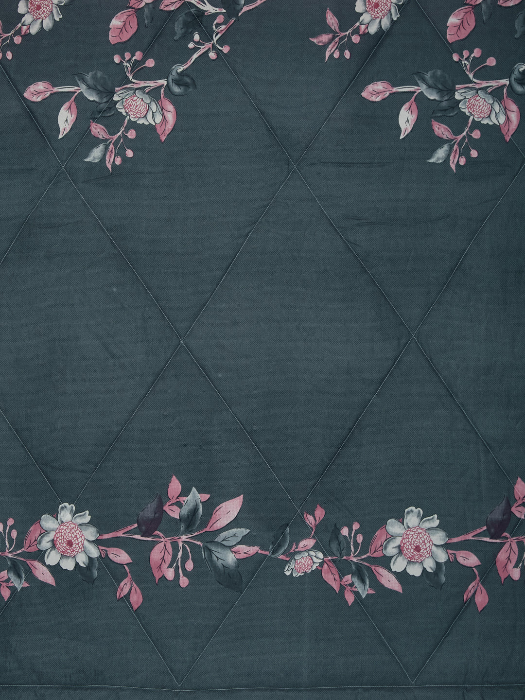 Floral Print Single Bed 3 Ply 105 GSM Comforter Timeless Collection Weight 950 g