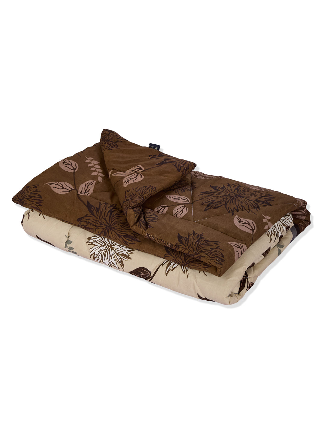 Floral Print Single Bed 3 Ply 105 GSM Comforter Timeless Collection Weight 950 g