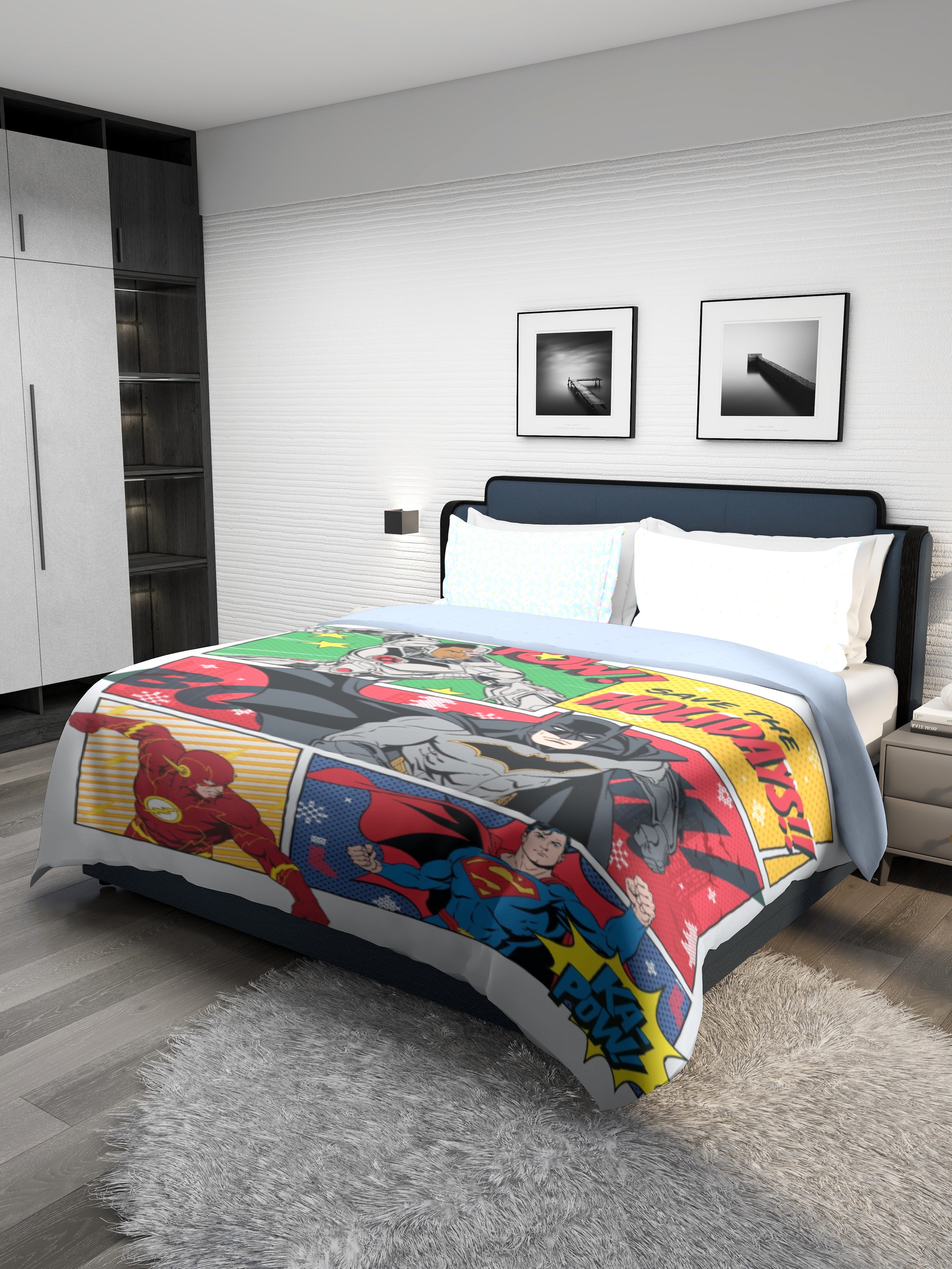 Monte Carlo TOONX Cartoon Printed 110 GSM Double Bed Comforter