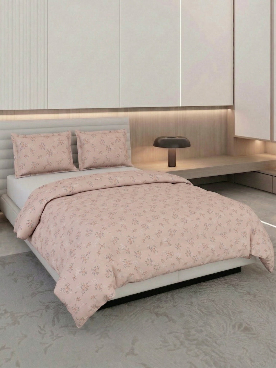 Premium Floral Print Double Bed 3 Ply 100 GSM Comforter Classique Warm Hug Collection Weight 2.5 kg