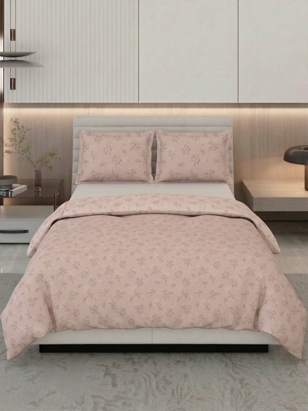 Premium Floral Print Double Bed 3 Ply 100 GSM Comforter Classique Warm Hug Collection Weight 2.5 kg