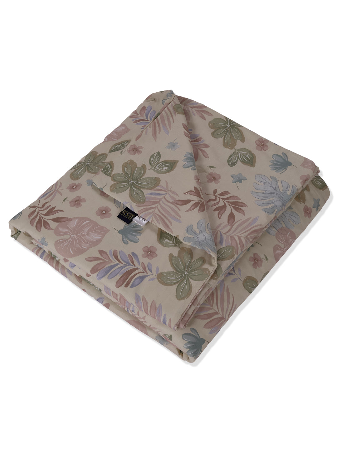 Premium Leaf Print Double Bed 3 Ply 100 GSM Comforter Classique Warm Hug Collection Weight 2.5 kg