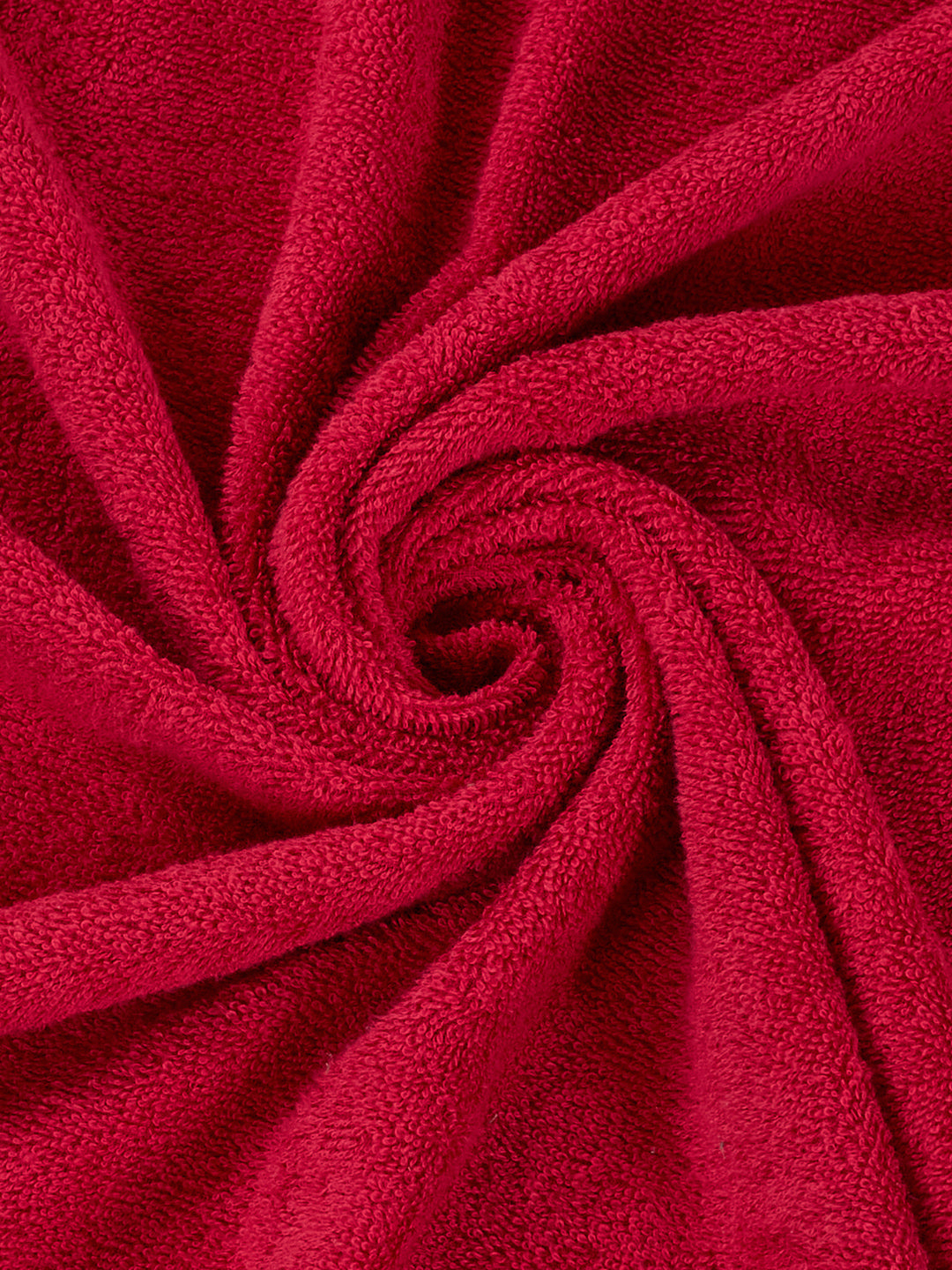 Rose Red Pure Cotton Solid 380 GSM Car Towel 1 Piece (Jazz Collection)