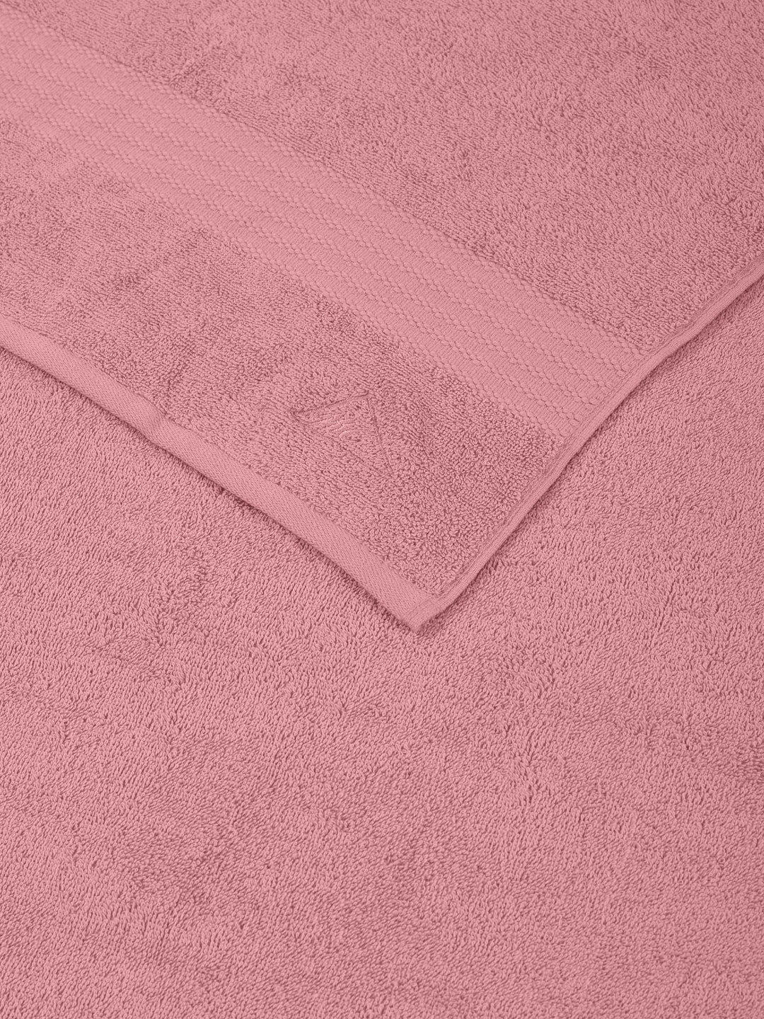 Quartz Pink Pure Cotton Solid 380 GSM Car Towel 1 Piece (Jazz Collection)