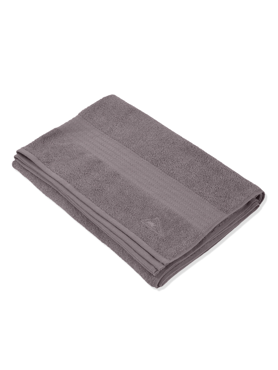 Grey Pure Cotton Solid 380 GSM Car Towel 1 Piece (Jazz Collection)