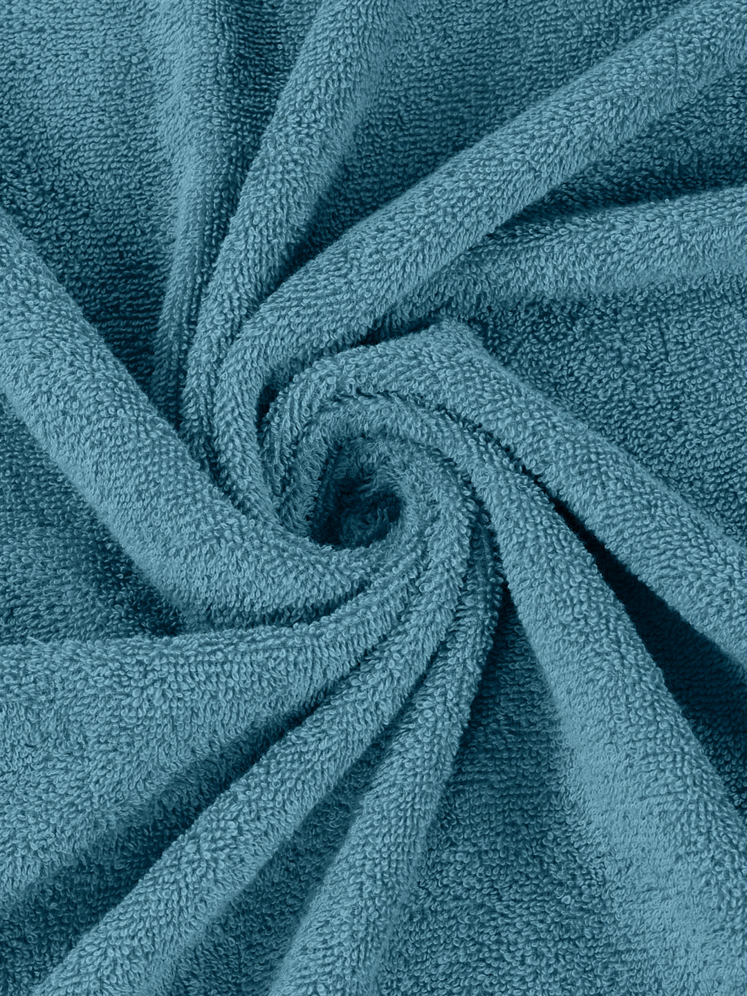 Blue Pure Cotton Solid 380 GSM Car Towel 1 Piece (Jazz Collection)