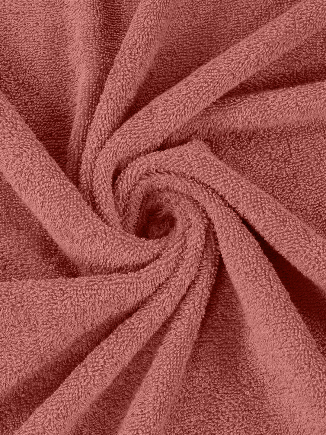 Peach Pure Cotton Solid 380 GSM Car Towel 1 Piece (Jazz Collection)