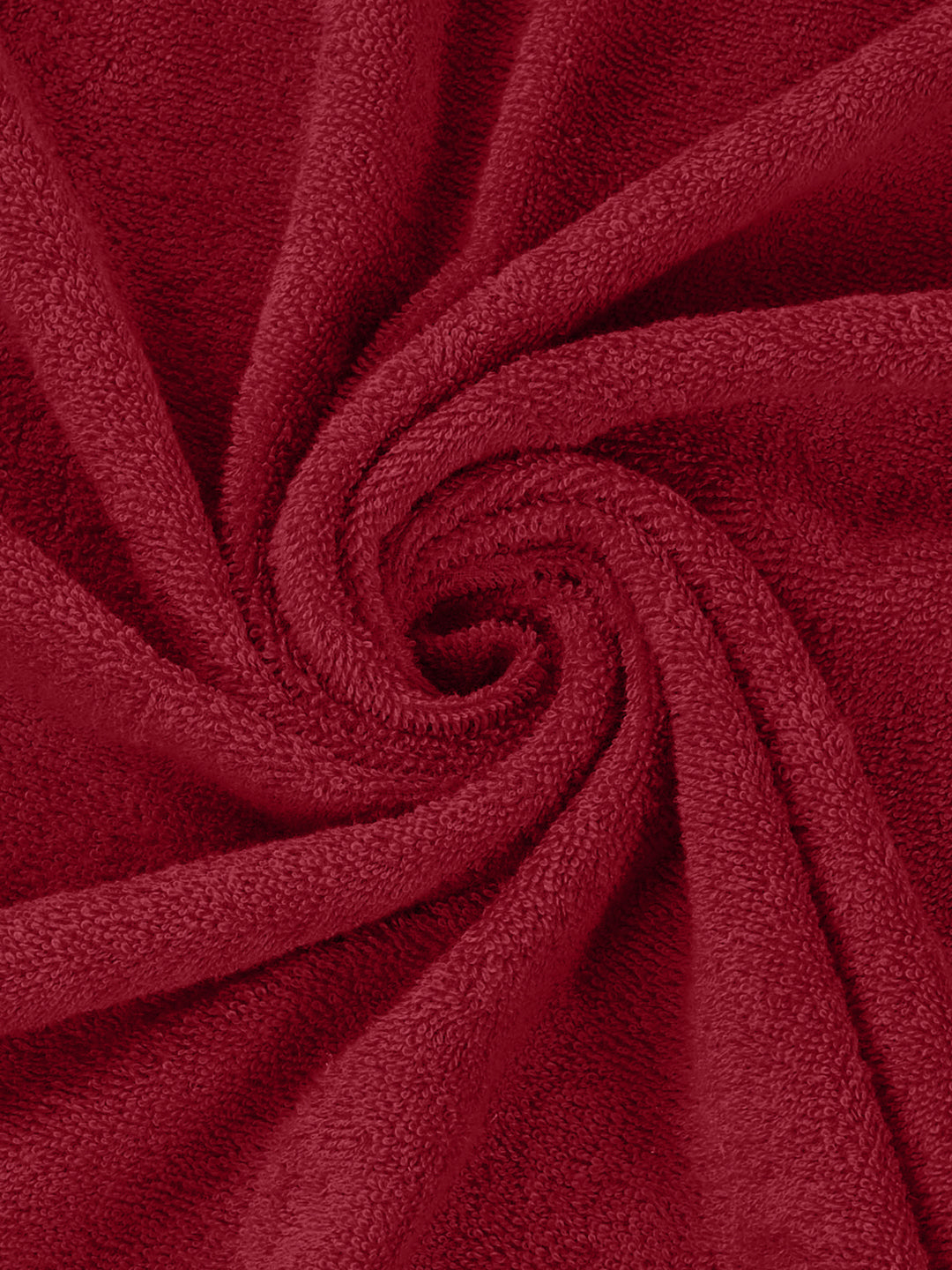 Maroon Pure Cotton Solid 380 GSM Car Towel 1 Piece (Jazz Collection)