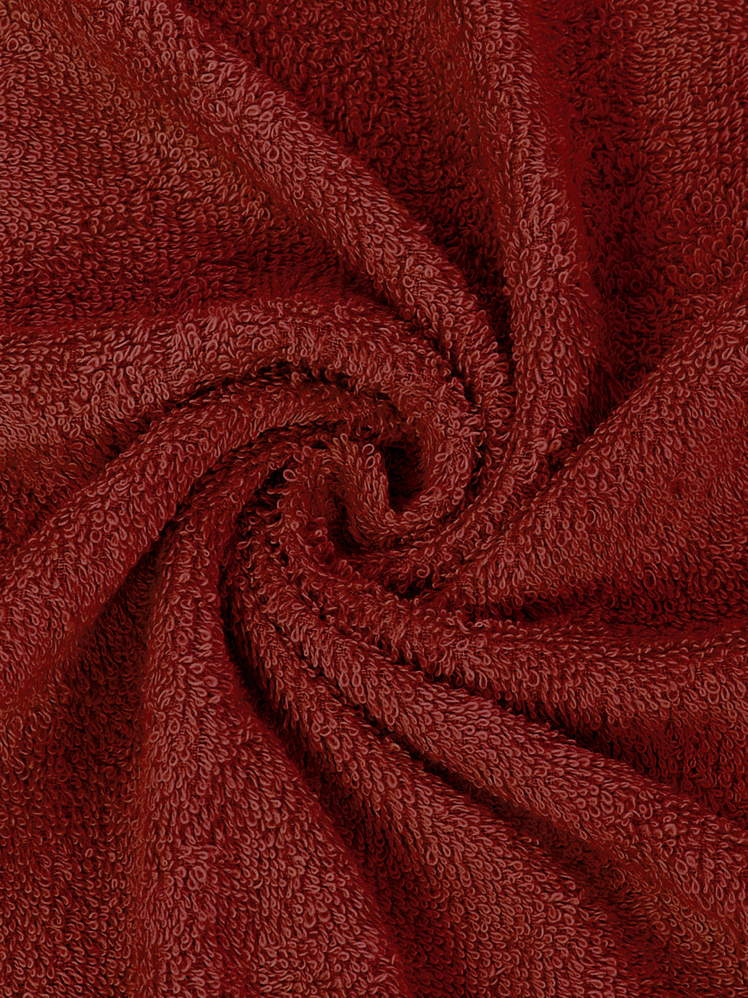 Red Pure Cotton Solid 340 GSM Car Towel 1 Piece (Soho Collection)