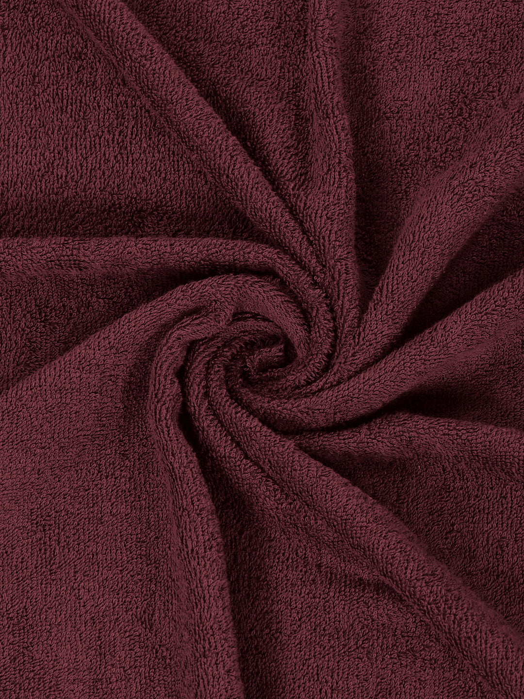 Burgundy Pure Cotton Solid 340 GSM Car Towel 1 Piece (Soho Collection)