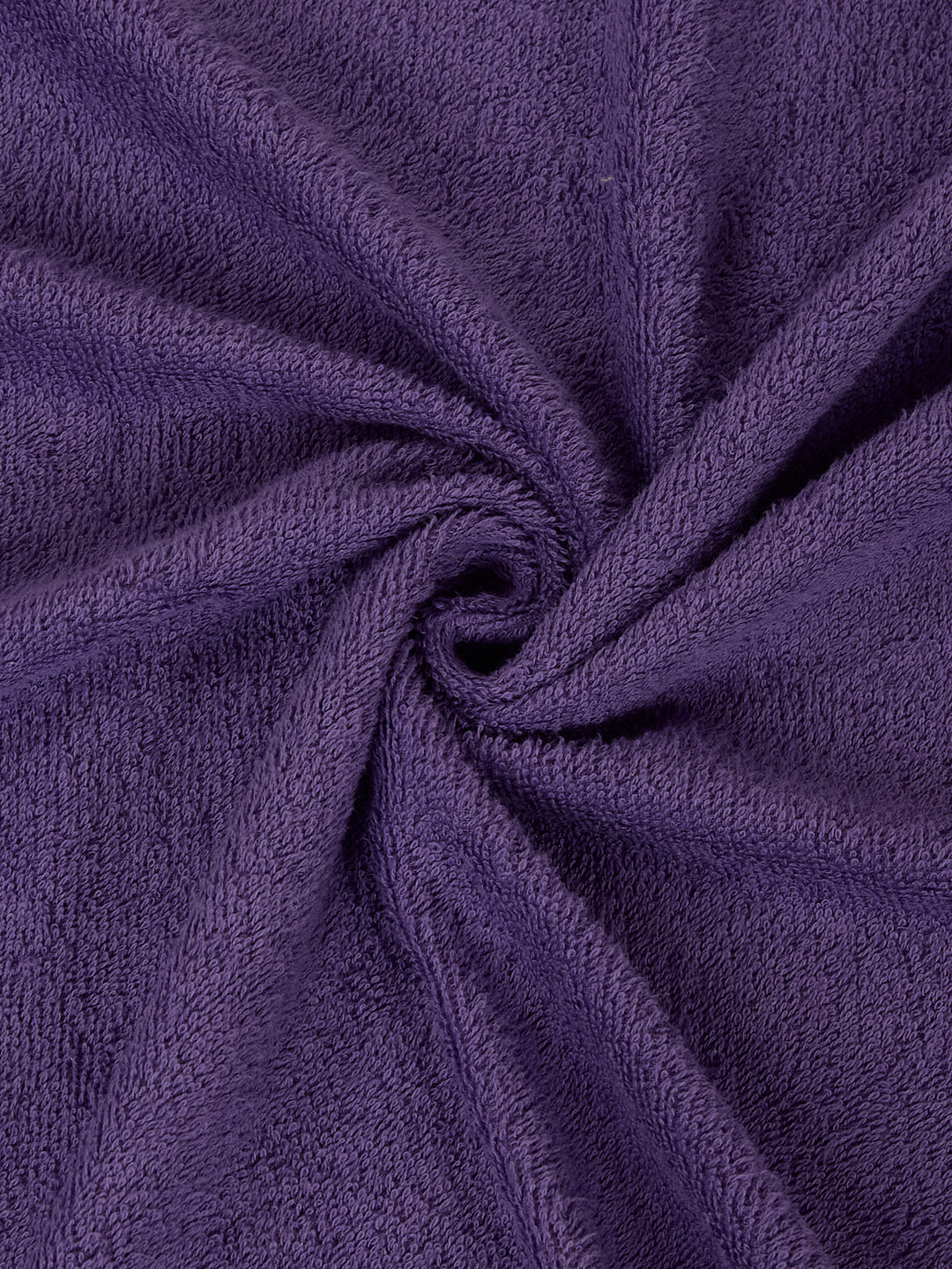 Purple Pure Cotton Solid 340 GSM Car Towel 1 Piece (Soho Collection)