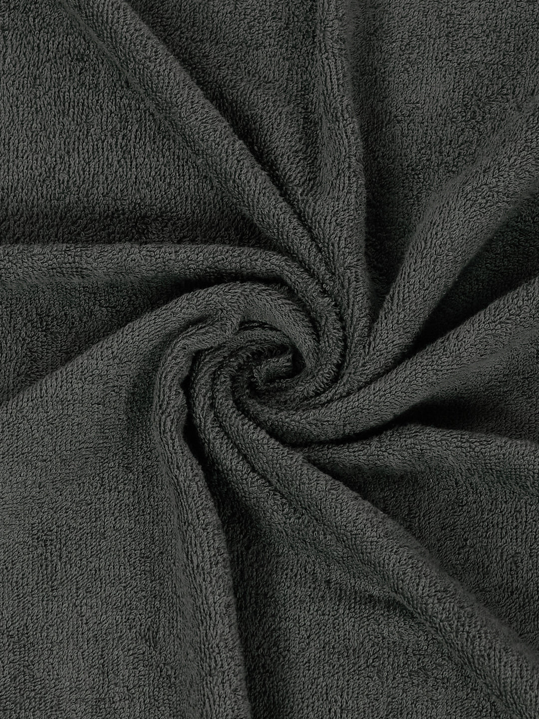Charcoal Pure Cotton Solid 340 GSM Car Towel 1 Piece (Soho Collection)