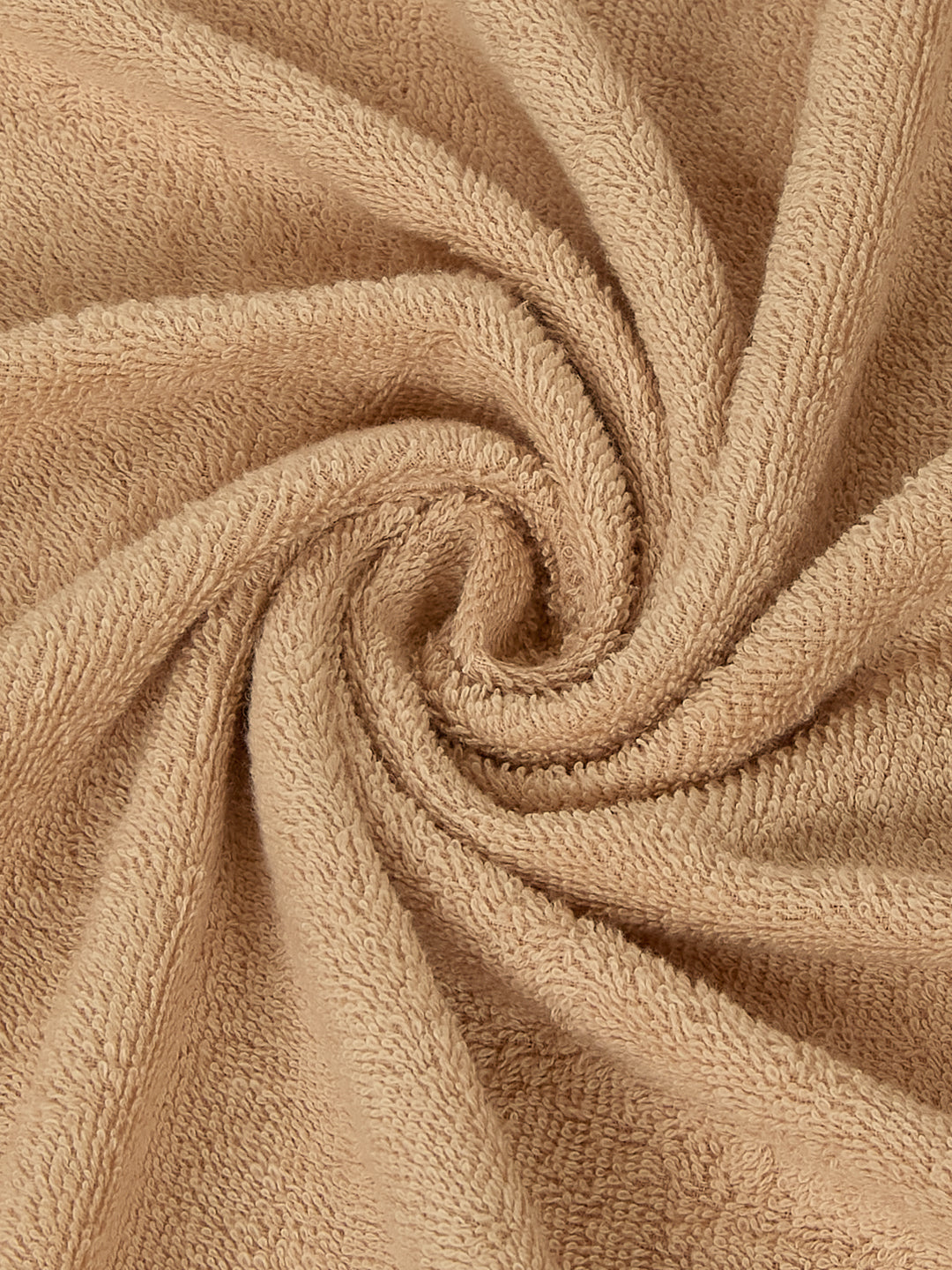 Beige Pure Cotton Solid 340 GSM Car Towel 1 Piece (Soho Collection)