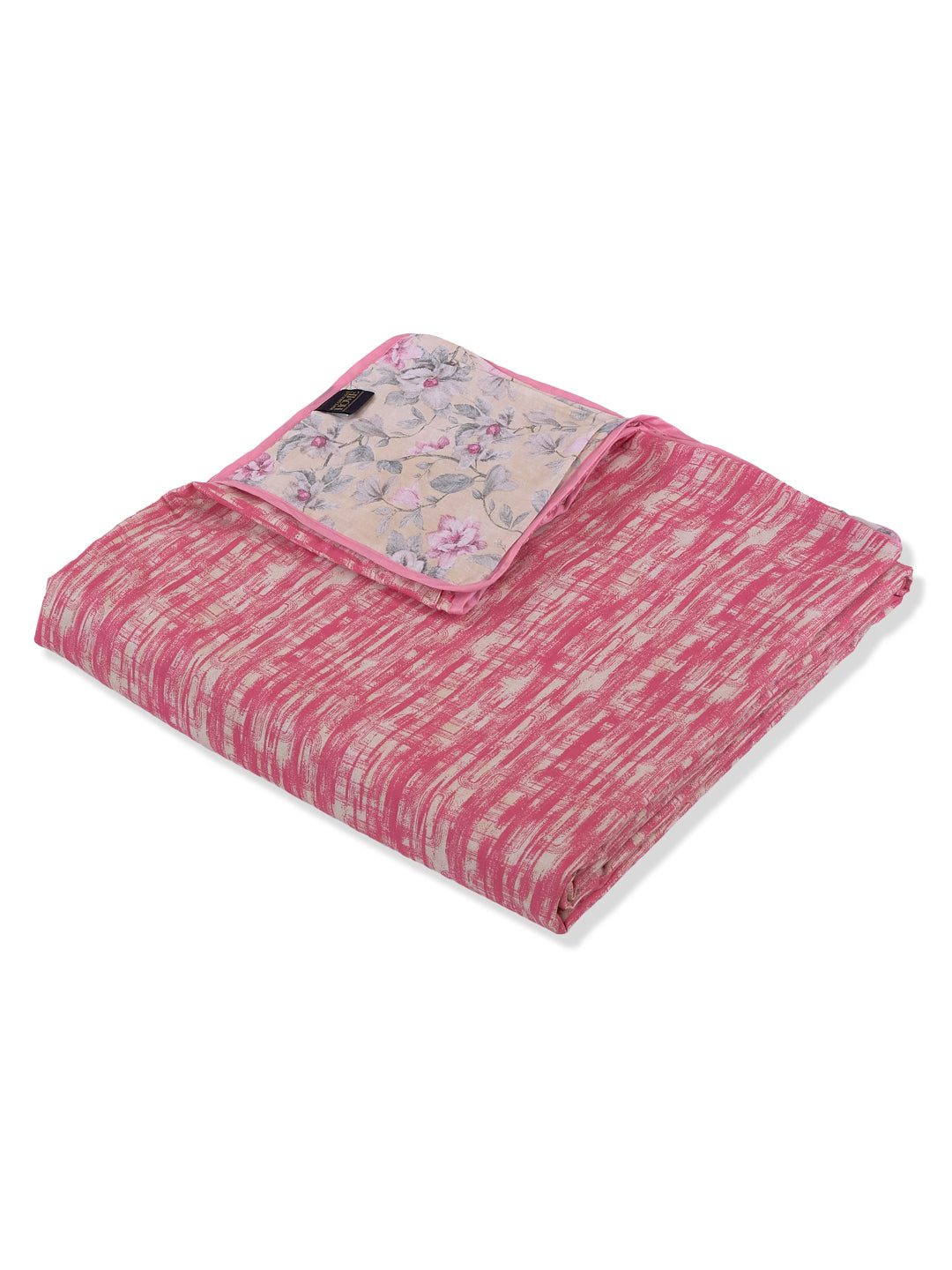 Prestige Collection Premium Floral Print 3 Ply 136 TC Double Bed Dohar