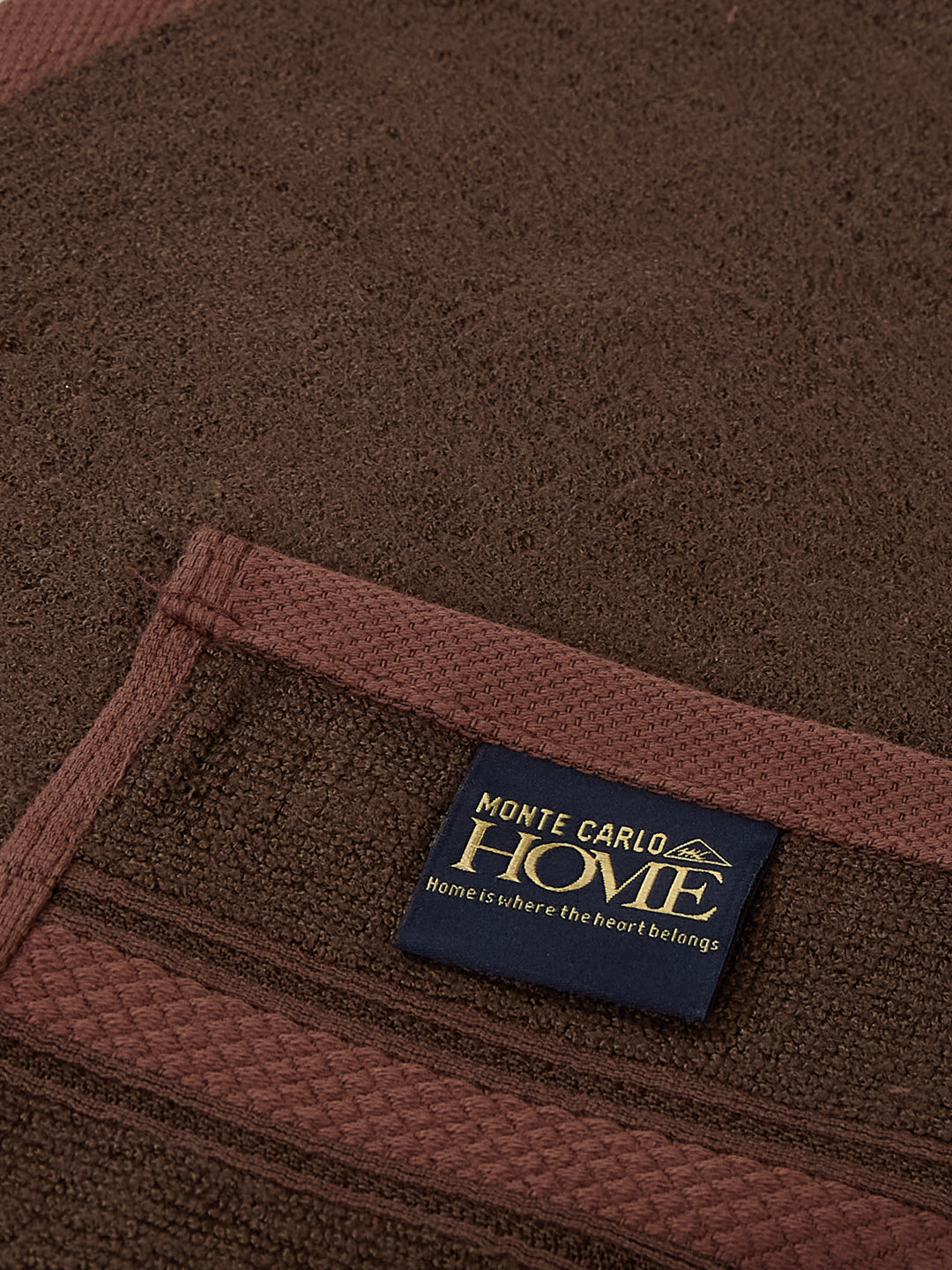 Luxury Camel Brown Solid 600 GSM Face Towel 4 Pc Set (Eco Bamboo Collection)