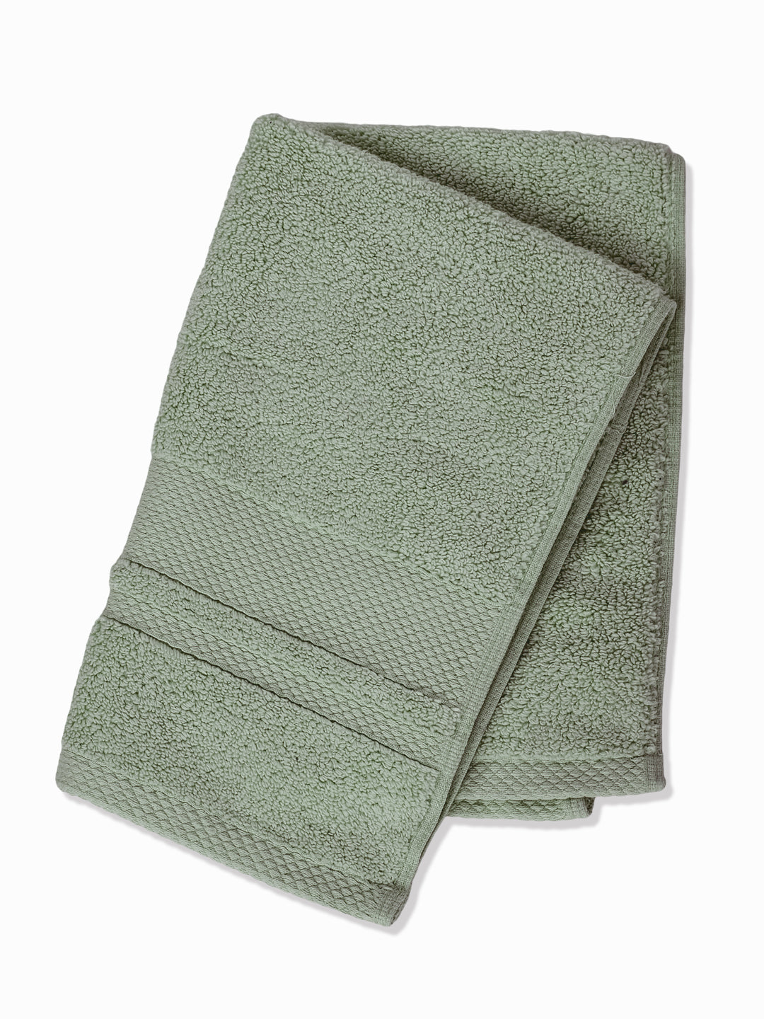 Luxury Sea Green 100% Cotton Solid 625 GSM Hand Towel Eusapia 2 Pc Set Box Pack
