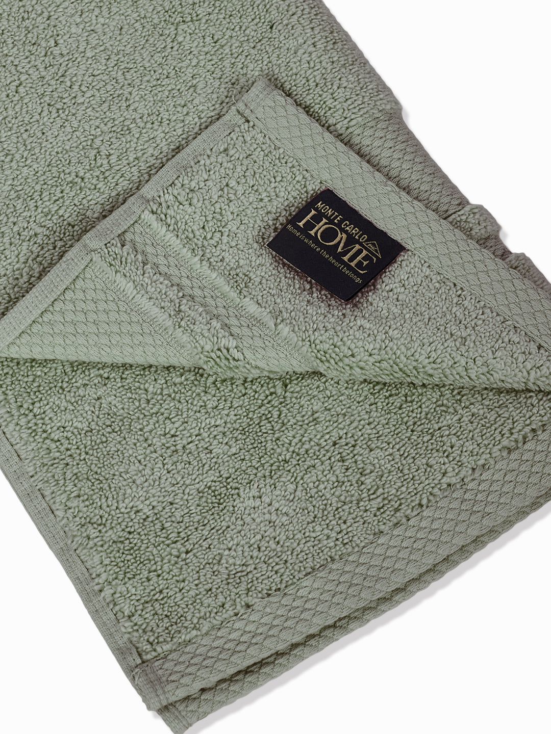 Luxury Sea Green 100% Cotton Solid 625 GSM Hand Towel Eusapia 2 Pc Set Box Pack