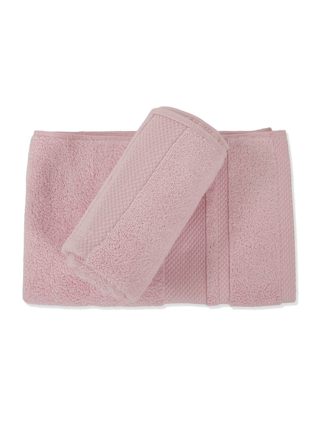 Luxury Pink 100% Cotton Solid 625 GSM Hand Towel Eusapia 2 Pc Set Box Pack