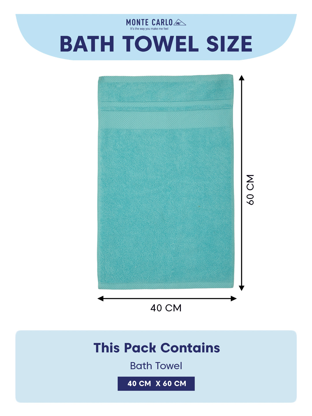 Luxury Sea Green 100% Cotton Solid 625 GSM Hand Towel Eusapia 2 Pc Set Box Pack